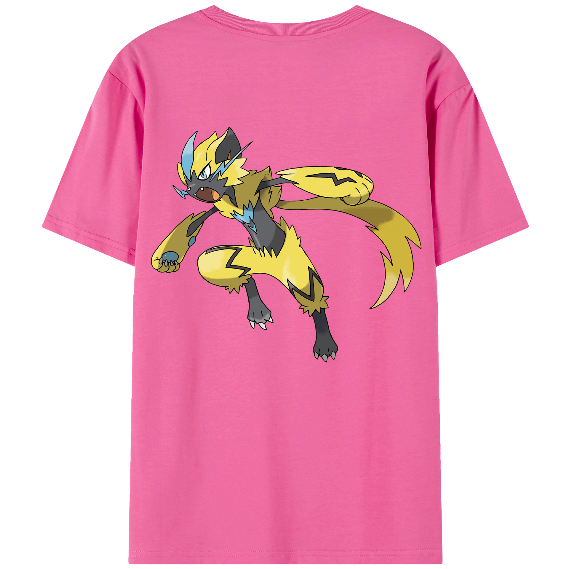 （画像用） ポケットモンスター Pokémon レディース半袖Tシャツ(バックプリント)